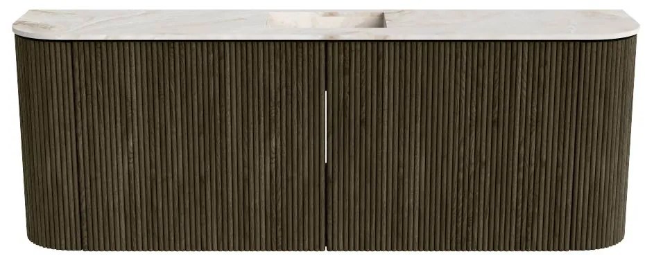 Mondiaz Joya DLux 115cm toiletmeubel ronding links/rechts shadow met wastafel faye midden zonder kraangat frappe