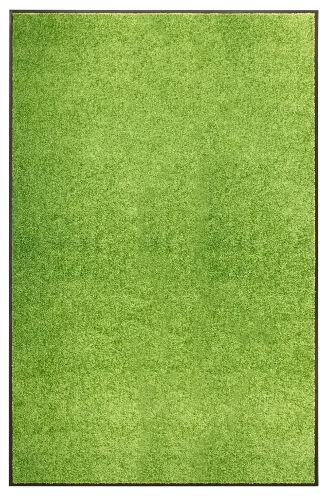 vidaXL Deurmat wasbaar 120x180 cm groen
