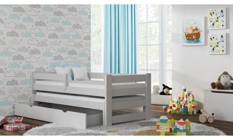 Peuter Wit Onderschuifbed - Gabriel For Kids Kinderen Peuter Junior 5056231720786 Children's Beds Home, 160x80, Nee, 11 cm schuim/kokos/boekweitmatra
