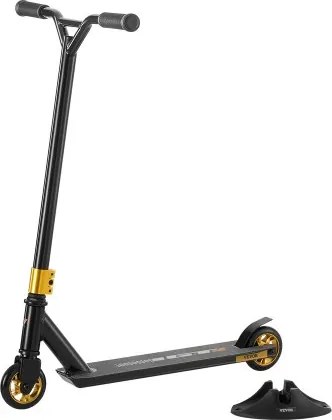 VEVOR Stuntstep, complete trickstep voor kinderen van 11-13 jaar, tieners, jongens en meisjes, freestyle streetrider voor gevorderden en beginners, lichtgewicht aluminium deck