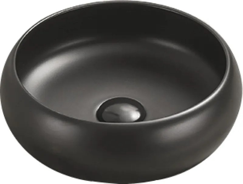 Mexen Lola opzetwastafel 36 x 36 cm, zwart mat - 22213685