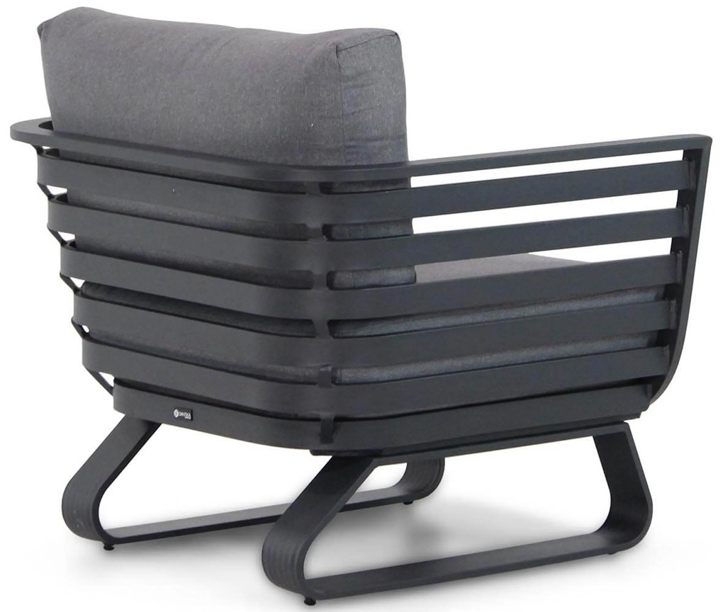 Stoel en Bank Loungeset 4 personen Aluminium Grijs Santika Furniture Santika Sovita