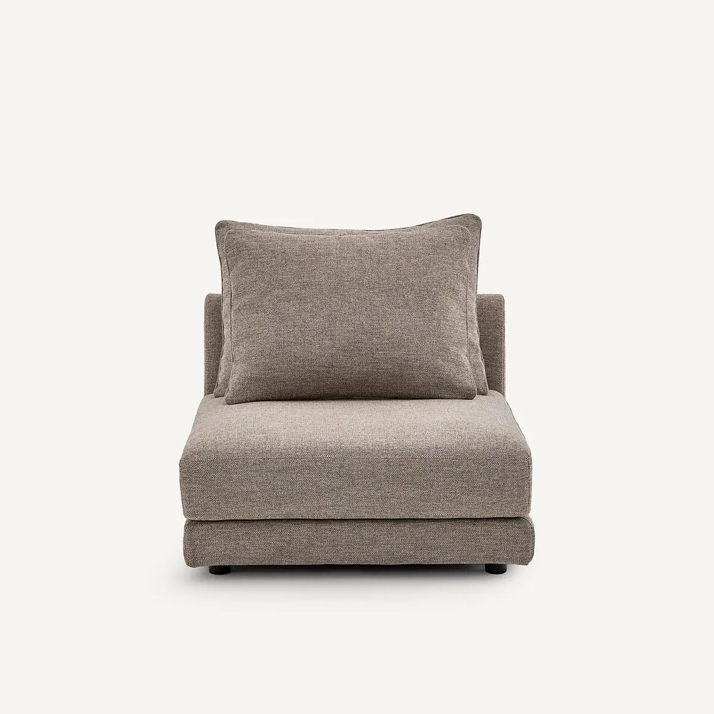 Modulaire bank in tweed, TIBERIO