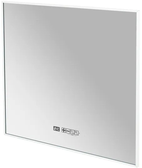 Eurom Sani 400 Mirror Infraroodpaneel met spiegel - 80x70cm - LED verlichting - WiFi - 400 watt - mat wit 350715