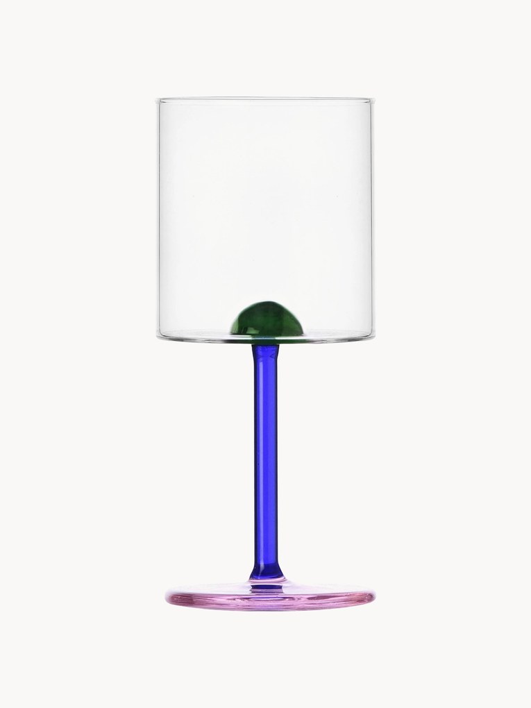 Handgemaakte wijnglas Dot