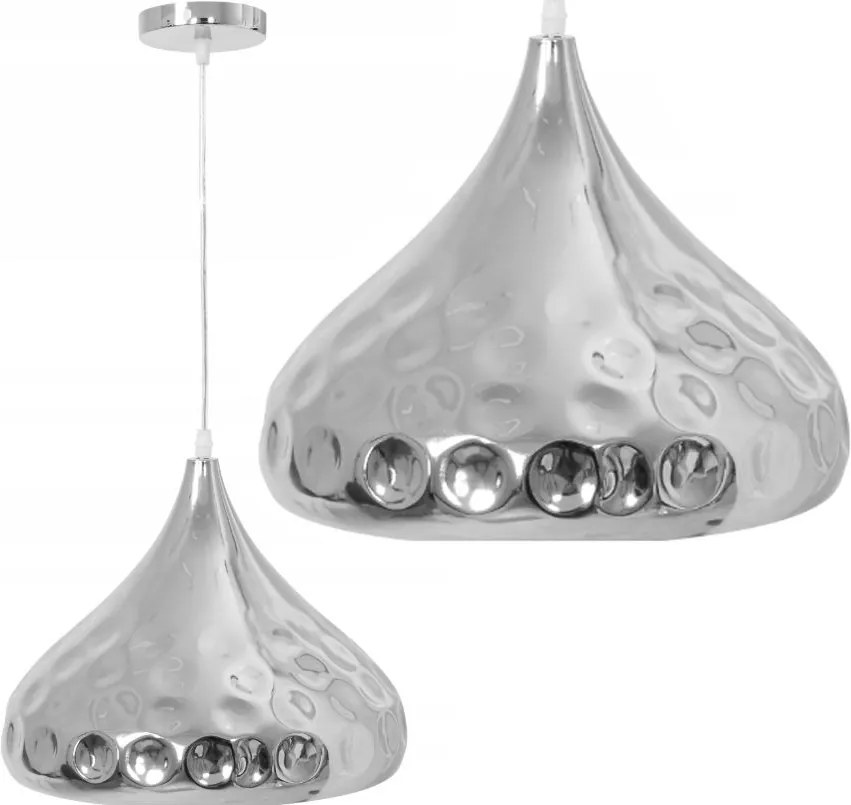 Zilveren APP272-1CP spiegelplafondlamp