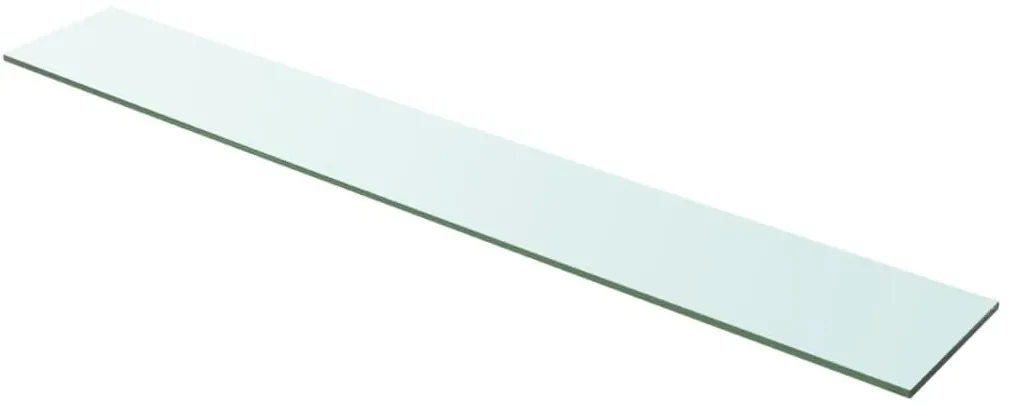 vidaXL Wandschap transparant 100x15 cm glas