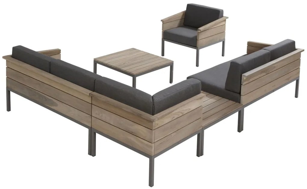 4 Seasons Outdoor | Cava Teak coffee table  Loungetafel    houtkleur weerbestendig