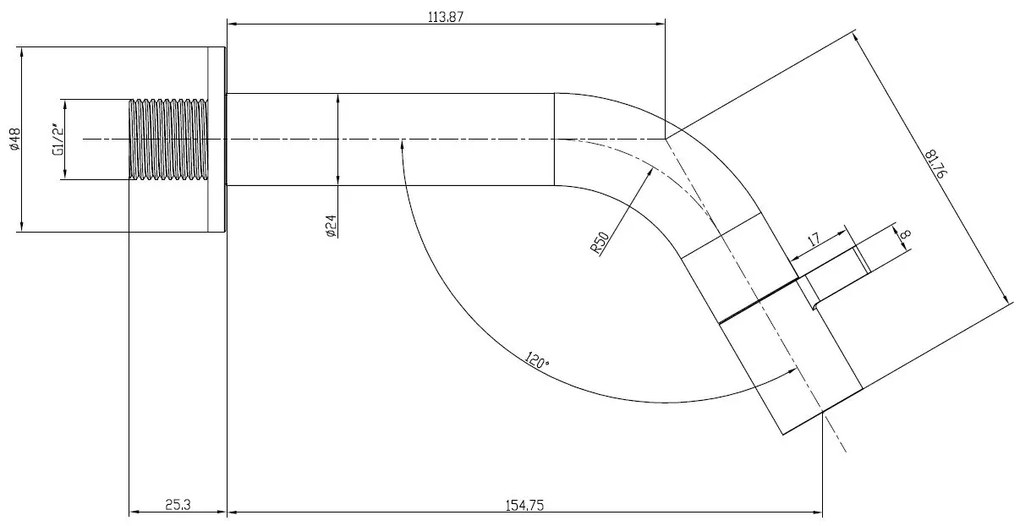 Best Design Solo muur toiletkraan