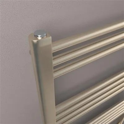 Eastbrook Wendover handdoekradiator 60x180cm 780W messing geborsteld