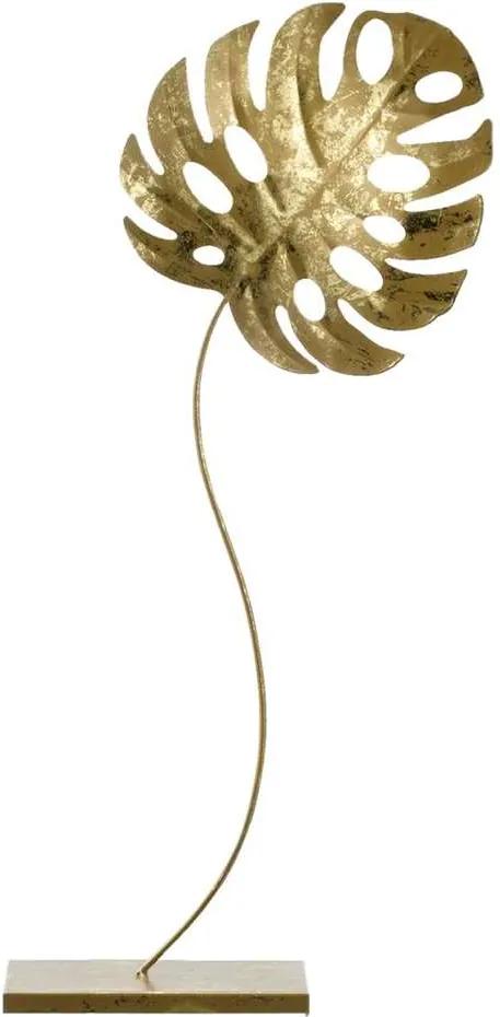 Ornament Blad - goudkleur - 54x16x10,5 cm - Leen Bakker