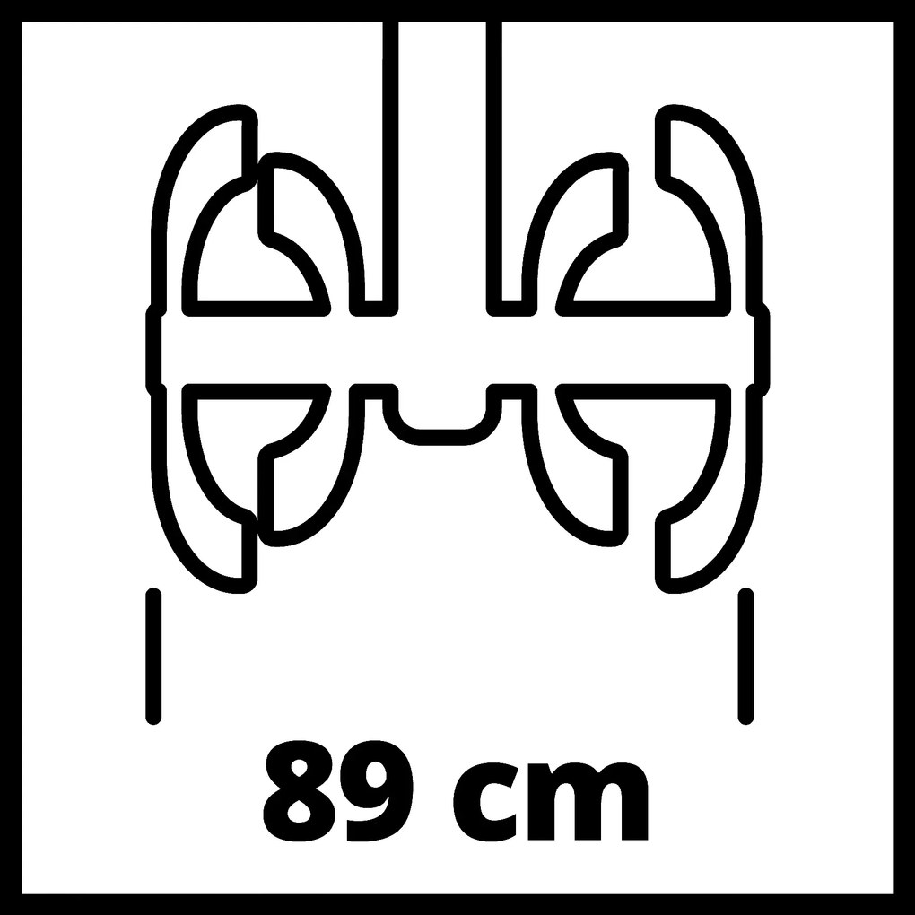 Einhell GC-MT 4280 - Benzine Grondfrees - 89 CM