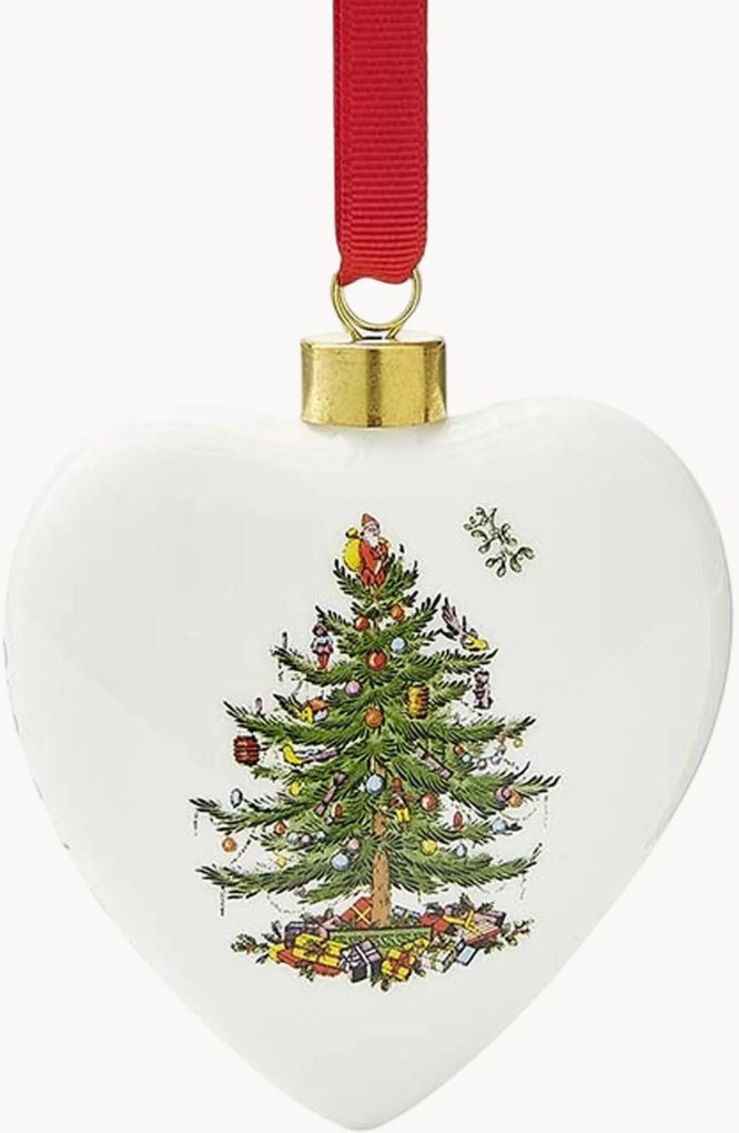 Kerstornament Tree Puffed Heart