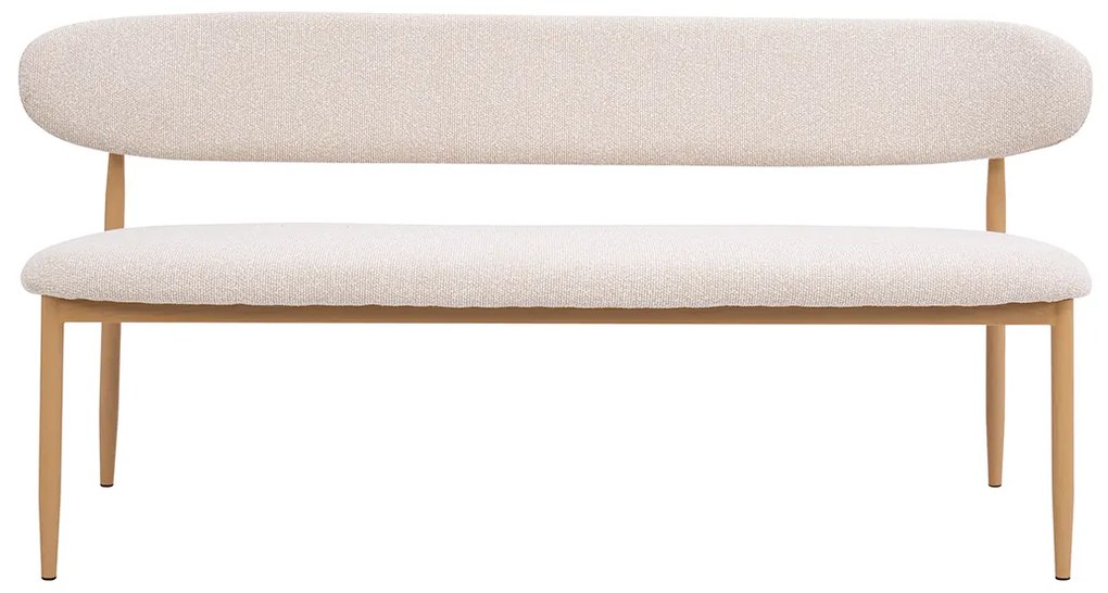 Eetkamerbank Eiken Creme 160 Cm