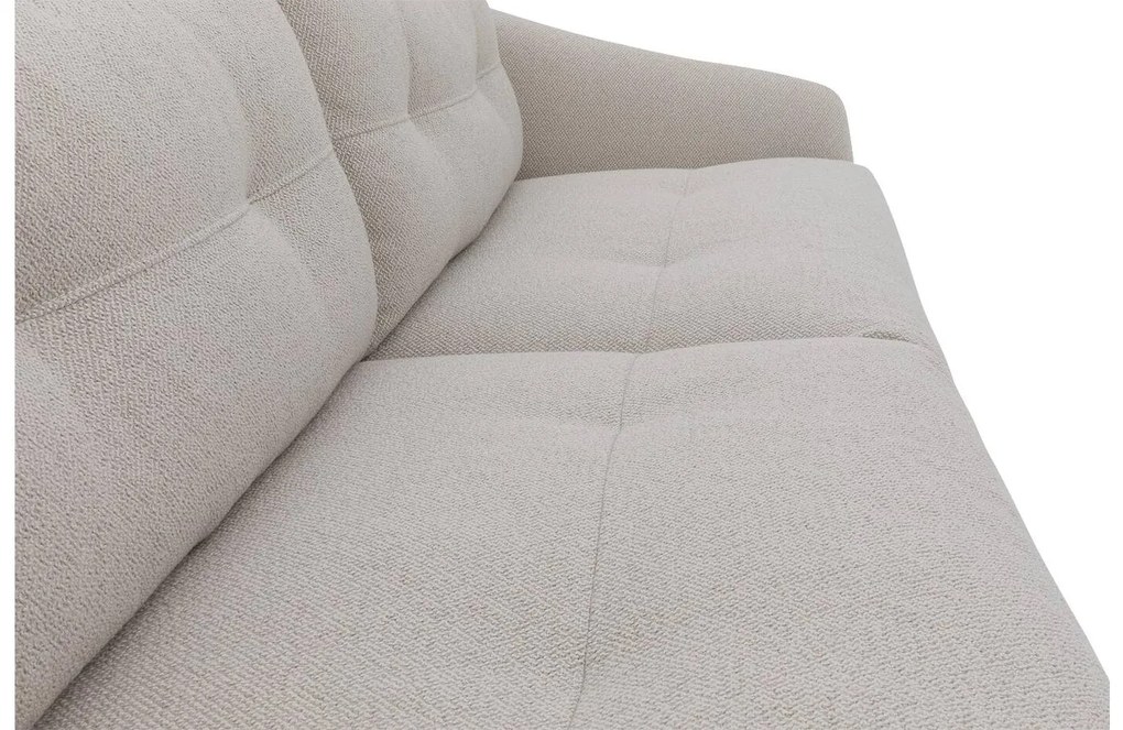 Goossens Excellent Bank Gs-2105 beige, stof, 3-zits, elegant chic