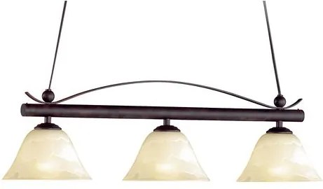 HONSEL LEUCHTEN hanglamp, 3 fittingen, »Koloniaal«