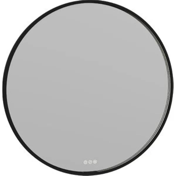 Dansani Moon spiegel met LED verlichting Ø90cm zwart 189009128