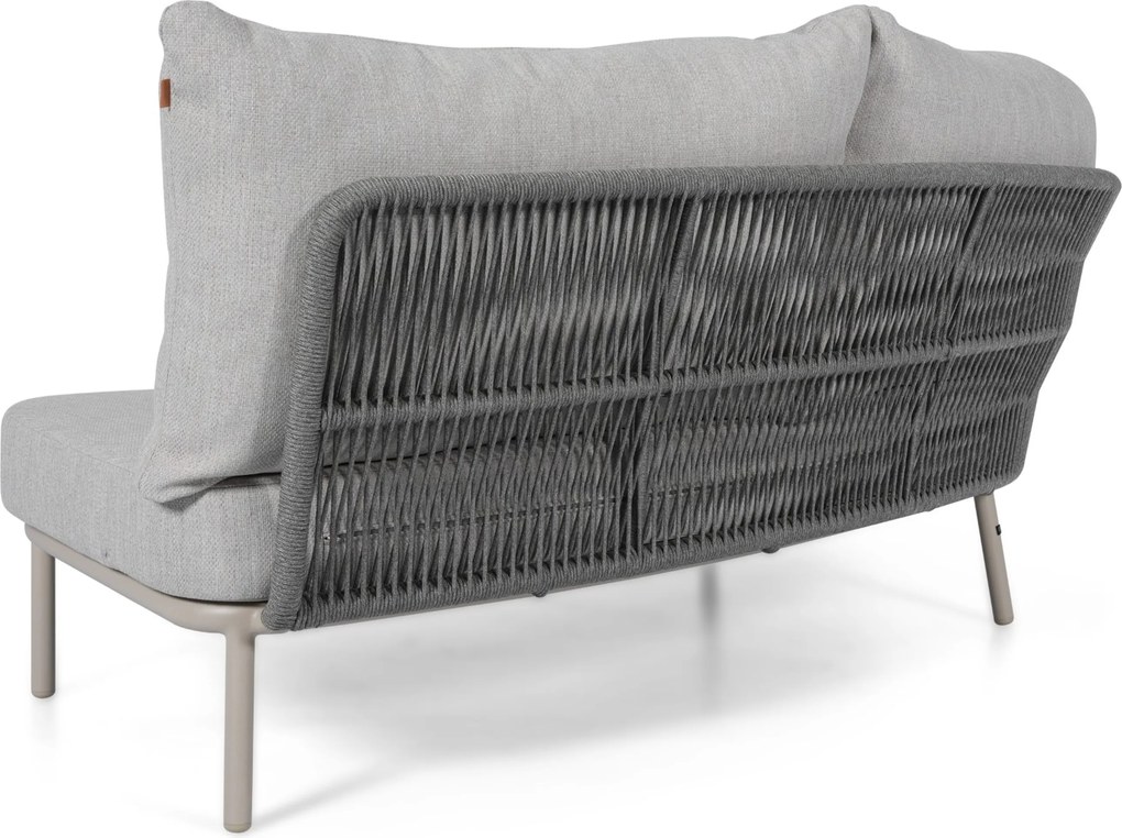 Hoek loungeset 3 personen Rope Zand/Beige  Santika Furniture Santika