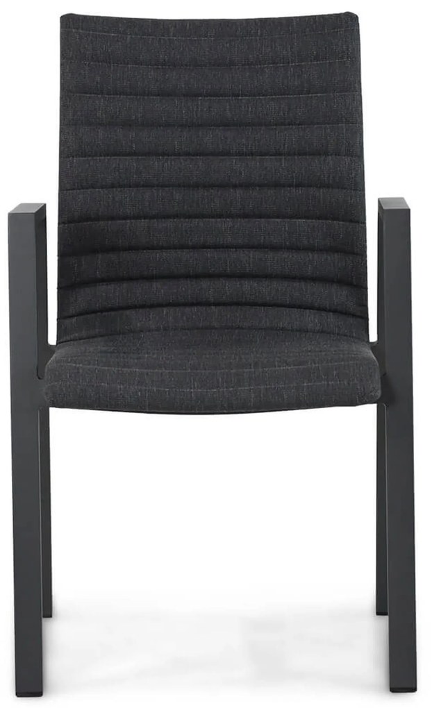 Tuinset Ronde Tuintafel 6 personen 150 cm Aluminium/textileen Grijs  Osmen Joliet/Livorno