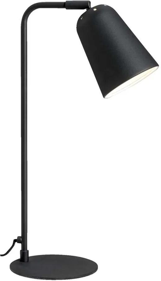 Tafellamp Turijn - mat zwart - Leen Bakker