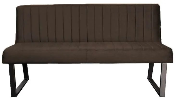 Eetkamerbank - Hengelo - stof Element antraciet 01 - 140 cm