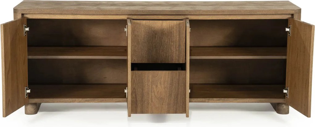 Eleonora Edward Tv Dressoir Mangohout 160 Cm - 160x40x61cm.