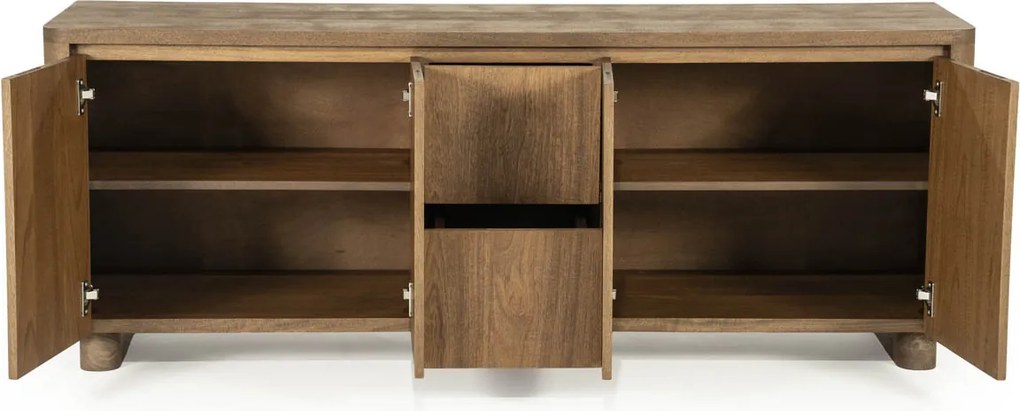 Tv Dressoir Mangohout 160 Cm - 160x40x61cm.