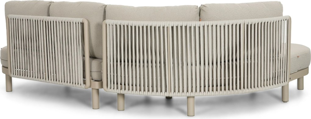 Loungeset tuin 5 personen Rope Zand/Beige Santika Furniture Santika