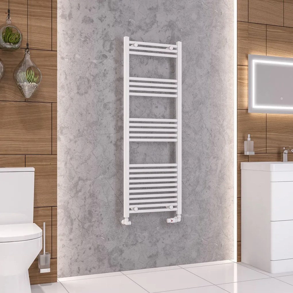 Eastbrook Wendover handdoekradiator 50x140cm 642W wit glans