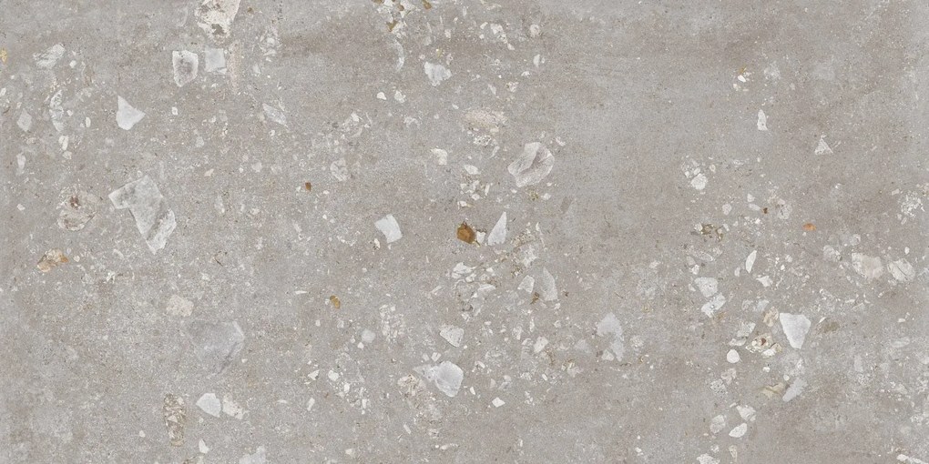 Navale Colmey vloertegel terrazzo 60x120cm lichtgrijs gerectificeerd