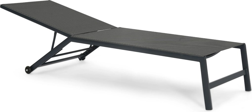 Lifestyle Garden Furniture Lento Ligbed Verstelbaar Textileen Grijs