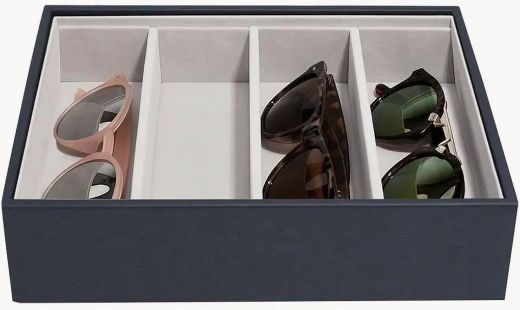 Zonnebrillendoos Classic Pebble Navy