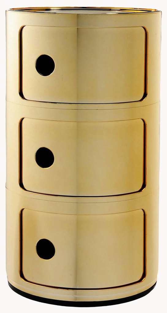 Design container Componibili, 3 modules, H 59 cm