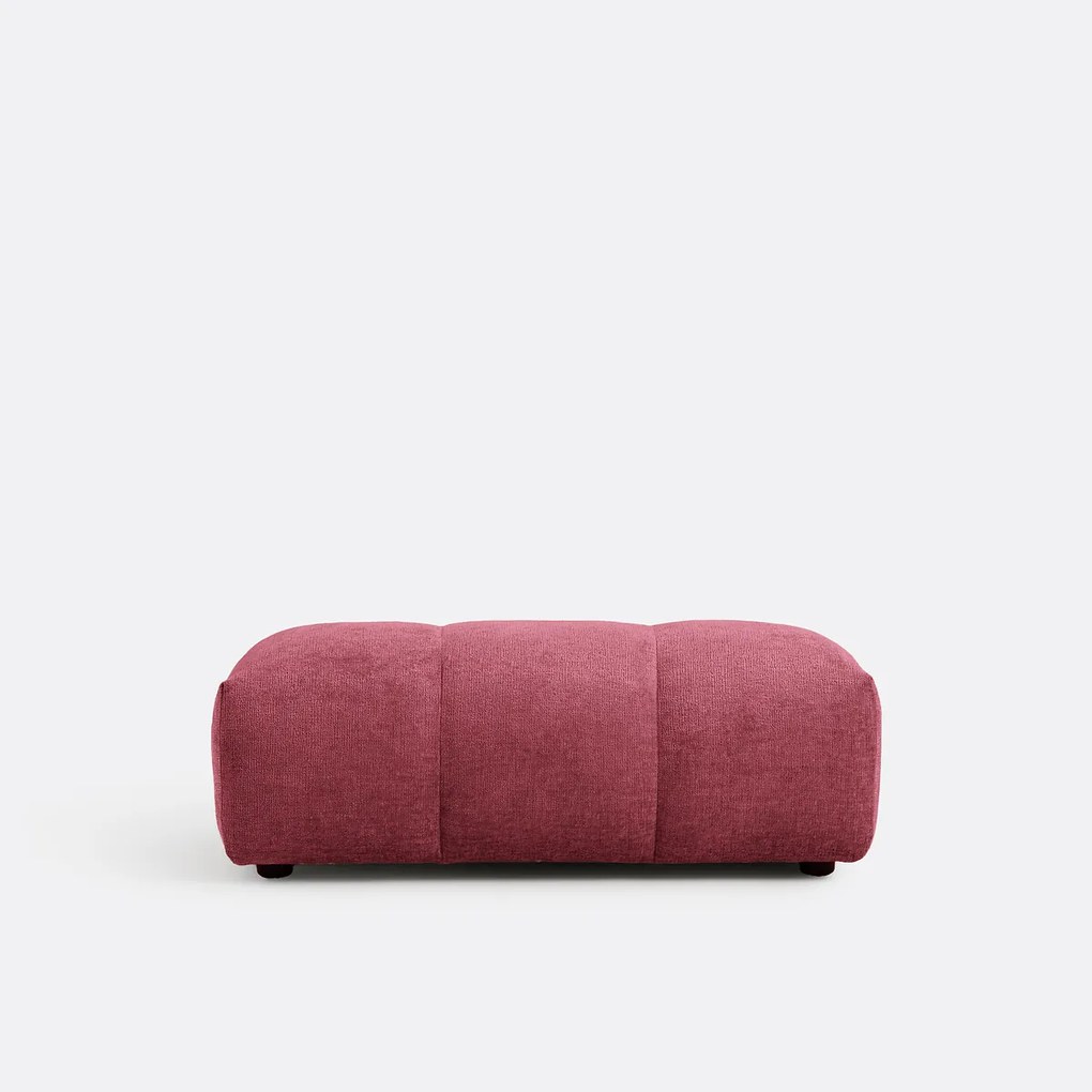 XL poef, dik fluweel, L109 cm, Nuria