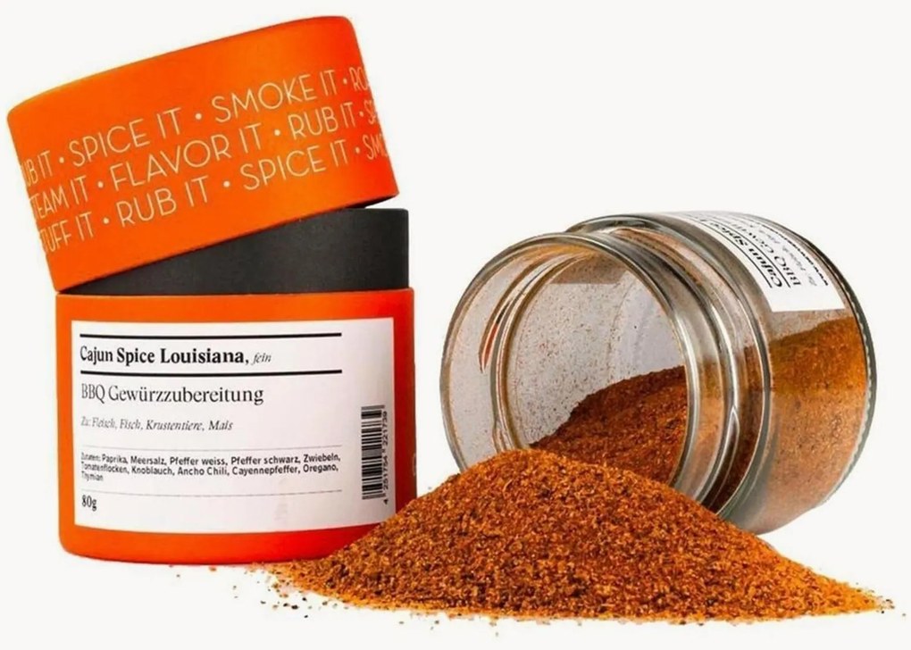 Barbecuekruiden Cajun Spice Louisiana, fijn