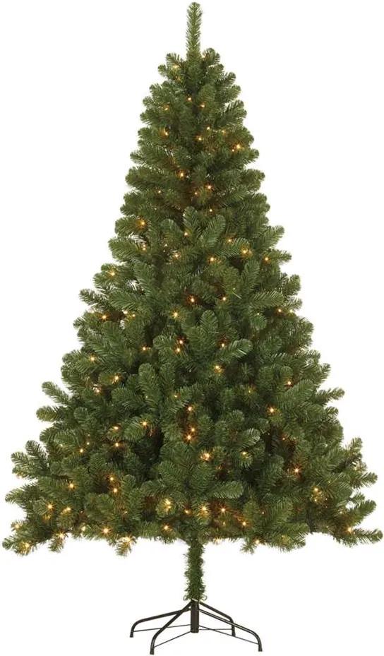 Edelman kerstboom Hamar LED - groen - 185x115 cm - Leen Bakker