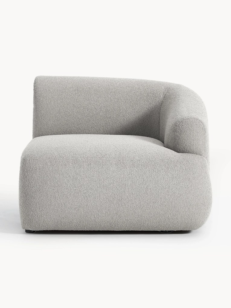 Bouclé hoekmodule Sofia