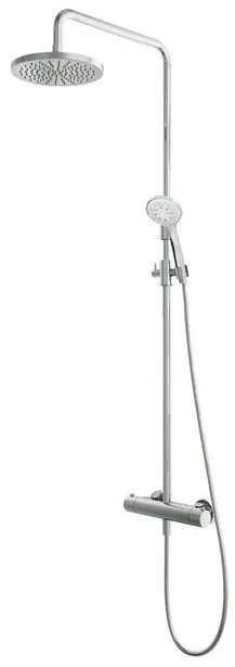 Hotbath Buddy thermostatsiche regendoucheset 20cm ronde hoofddouche 3 standen ronde handdouche chroom SDS1CR1