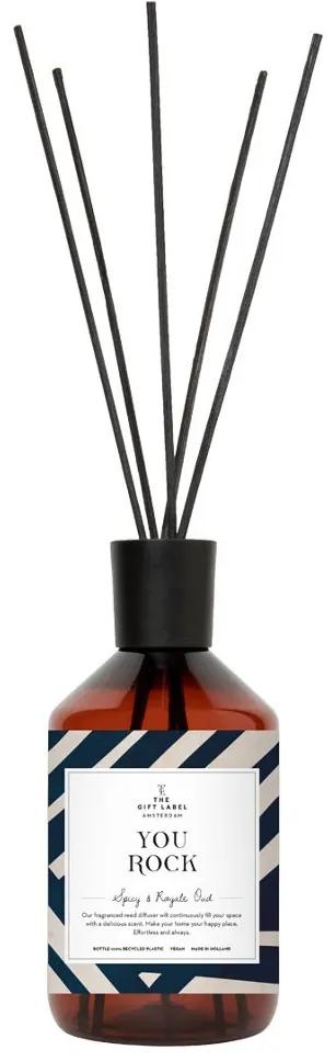 The Gift Label You Rock - Spicy and Royal Oud geurdiffuser 400 ml