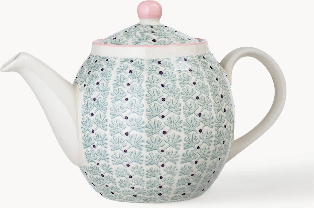 Handbeschilderde theepot Maya, 1.2 L
