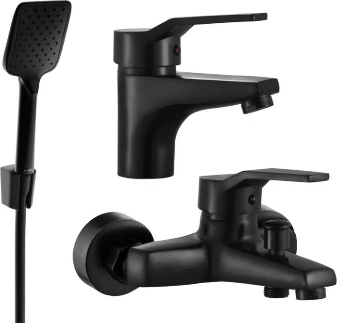 Mexen Caro R62 badset, zwart - 746603R62-70