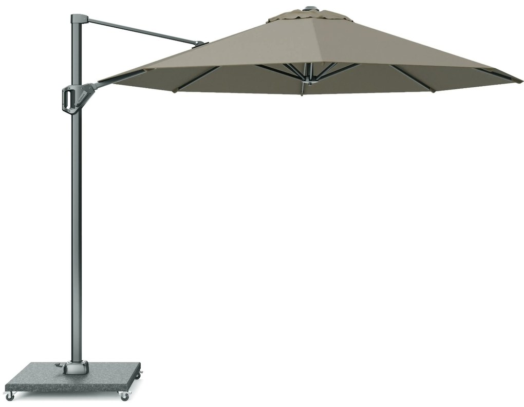 Zweefparasol Ø3m T1 (excl. voet) Taupe-naturel-bruin Platinum Voyager