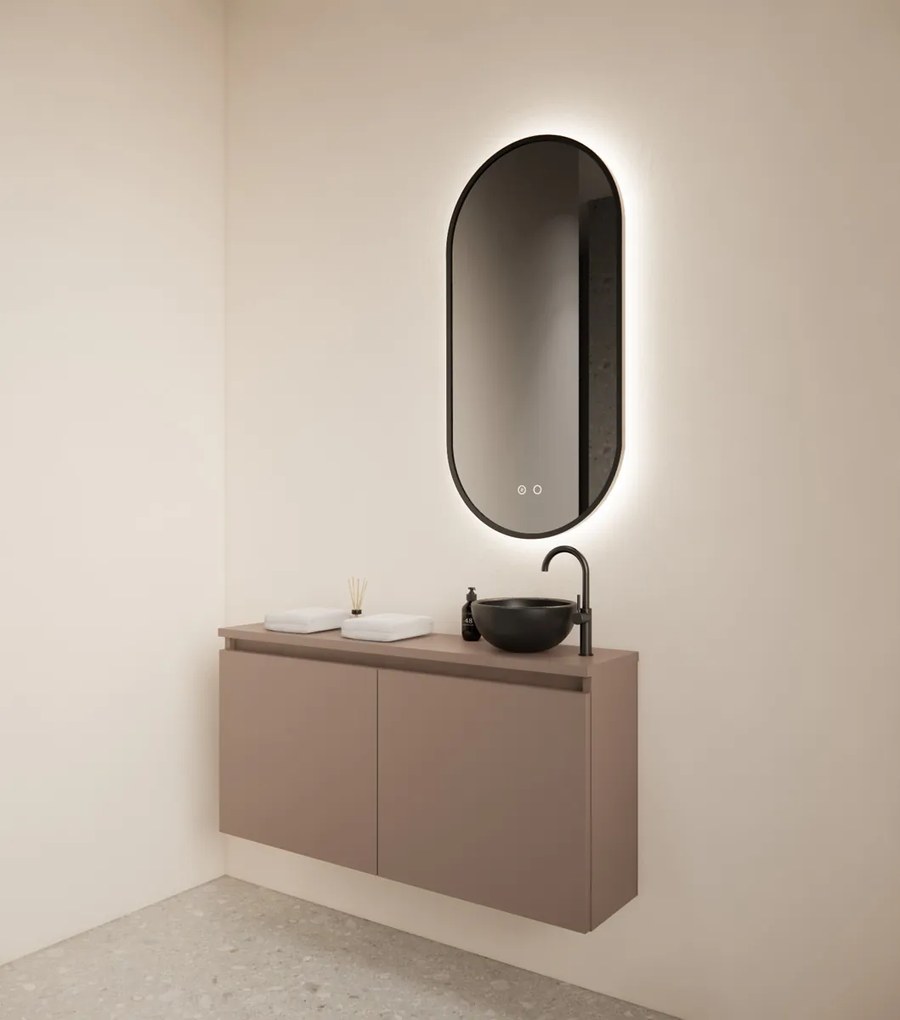 Gliss Design Echo toiletmeubel 100cm latte