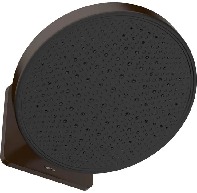 Hotbath MATE Hoofddouche - 30cm - opbouw - rond - rond - Tuscan bronze M420TB