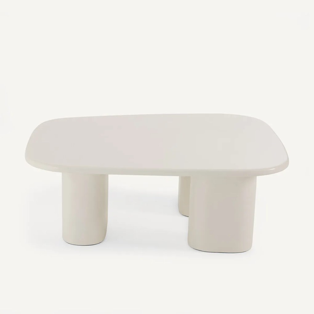 Salontafel in massief acacia, hoogte 34,5 cm, OREUS