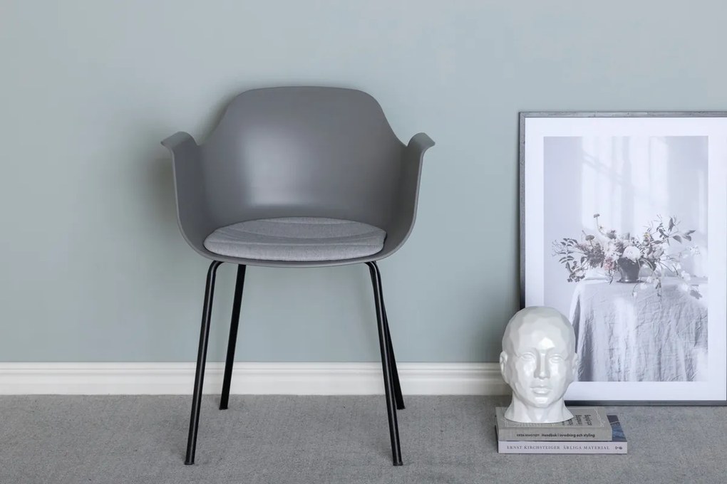 Jörn Eetkamerstoel - Malin - Donkergrijs - Kunststof - Jörn