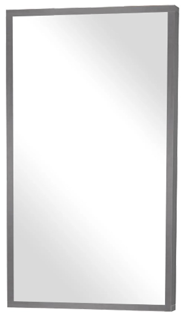 Differnz Force spiegel 86x50cm antraciet
