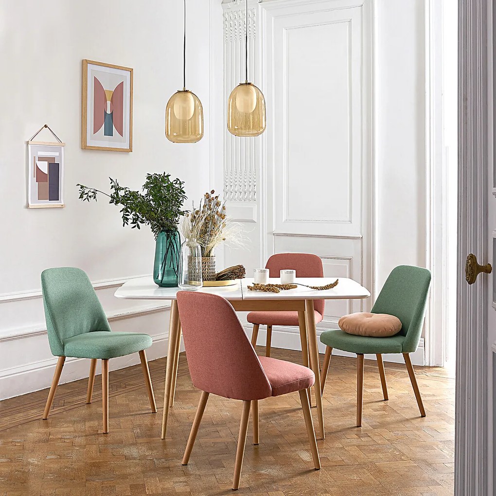 Uitschuifbare eettafel, 2 tot 6 personen, JIMI