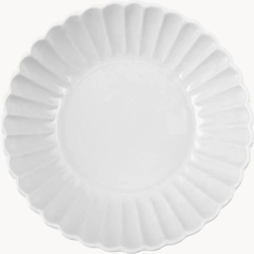 Soepborden Lotus met reliëfpatroon, 6-delig