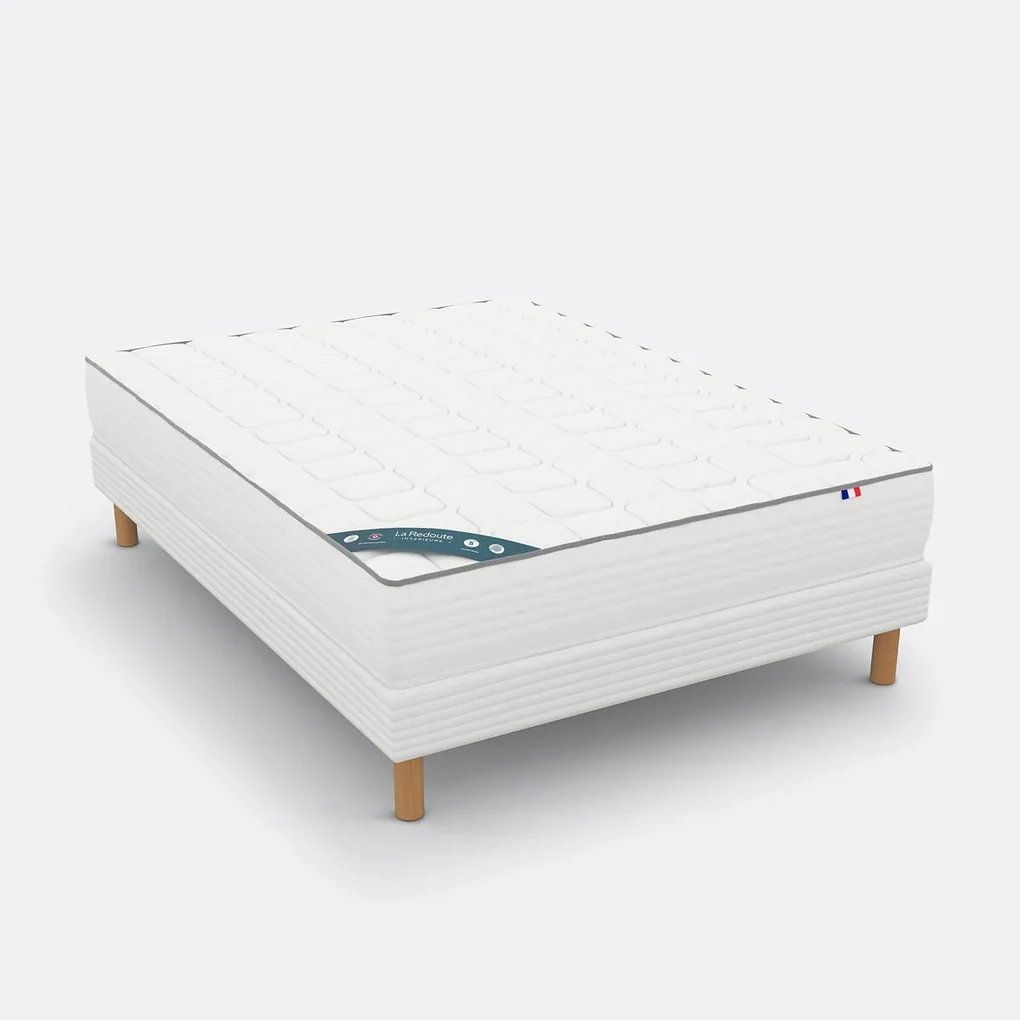 406-veerset stevige matras + lattenbodem